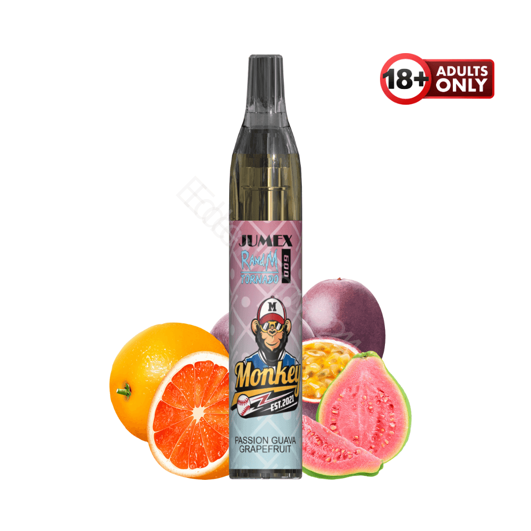 RandM Tornado 600 Fumot Vapes - Passion Guava Grapefruit - EdenVape24